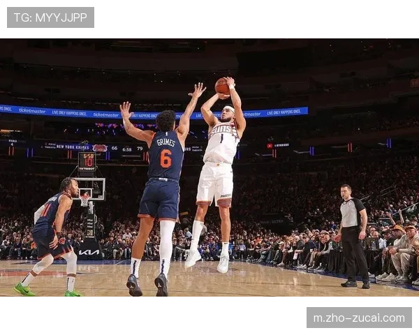 布克中投效率从123升至127 太阳战术微调优化核心得分区域